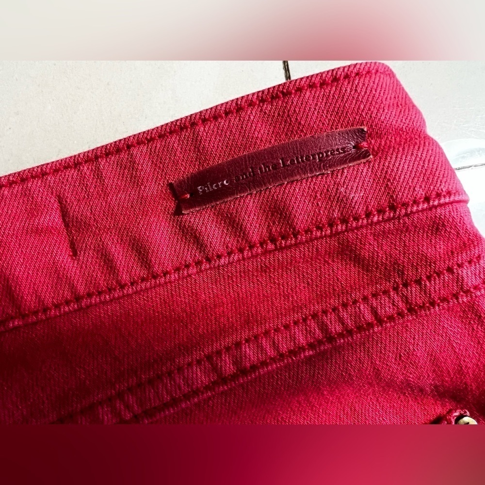 Anthropologie's‎ Pilcro & Letterpress Pink Jeans new without tag - Picture 13 of 16